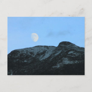 Mount Mansfield Summit Moon Postcard