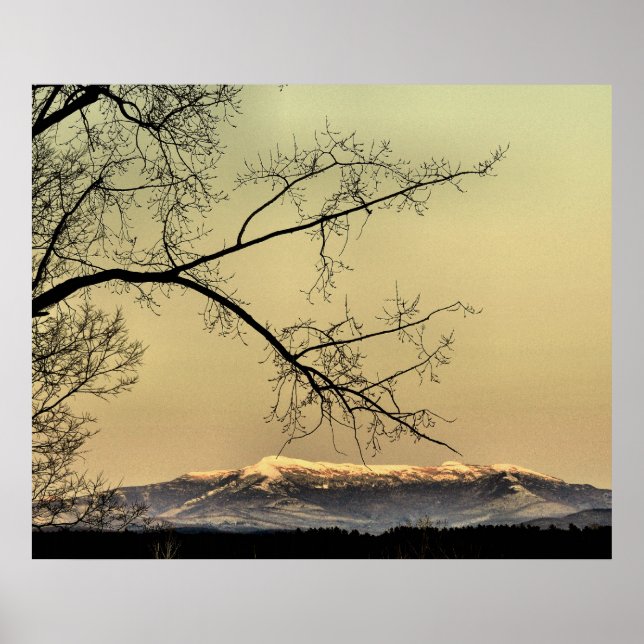 Mount Mansfield, Vermont Poster (Front)