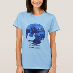 Mount Marathon Blue_Purple, Mt. MarathonSeward,... T-Shirt