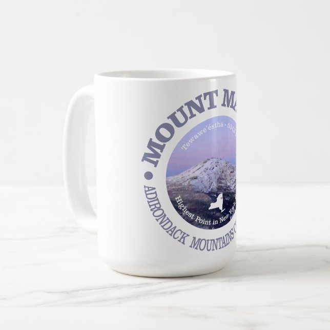 Mount Marcy Coffee Mug (Front Left)