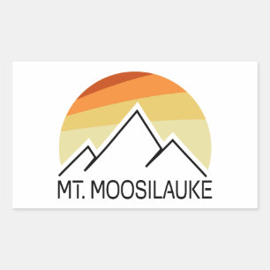 Mount Moosilauke New Hampshire Retro Sticker