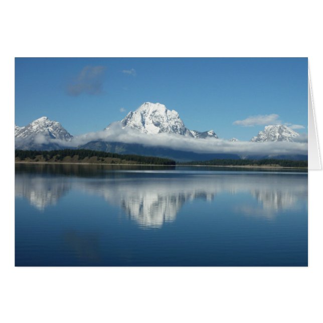 Mount Moran Reflection at Grand Teton (Front Horizontal)
