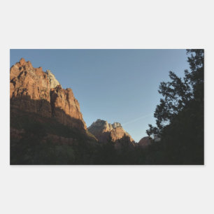 Mount Moroni and Jacob's Peak at Zion Sticker