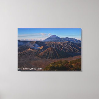 Mount Mountain Sunrise Sand Sea Landscape Photo Canvas Print