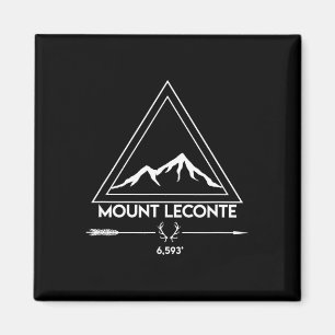 Mount Mt Leconte Smoky Mountains Tennessee Hiking  Magnet