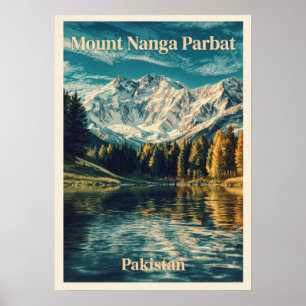 Mount Nanga Parbat V03 Poster