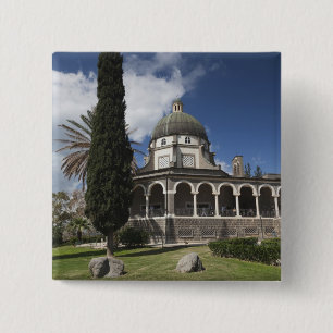 Mount of the Beatitudes 2 Inch Square Button