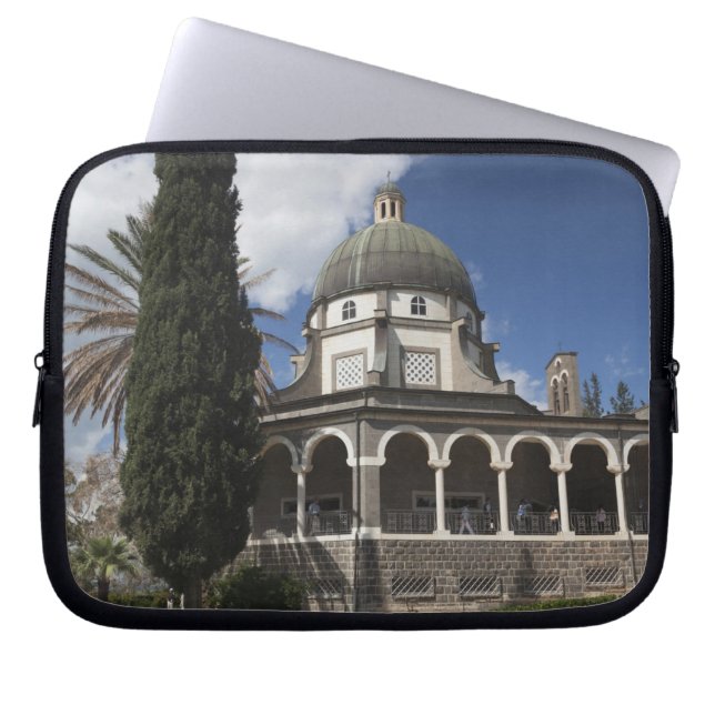 Mount of the Beatitudes Laptop Sleeve (Front)