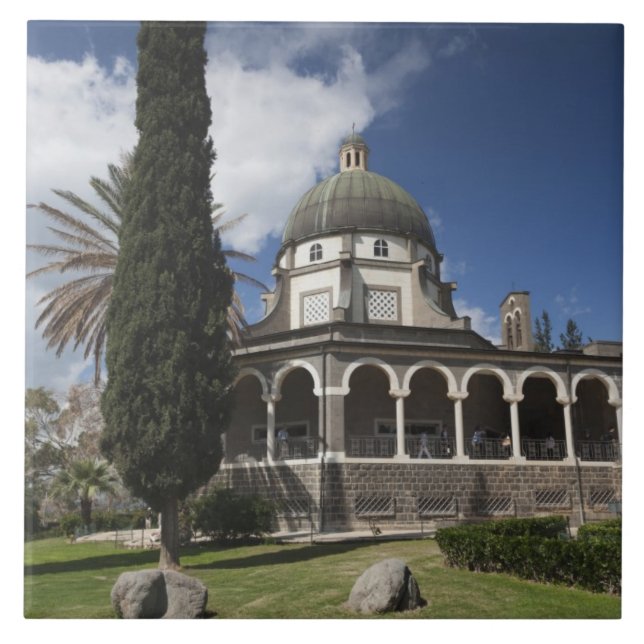 Mount of the Beatitudes Tile (Front)