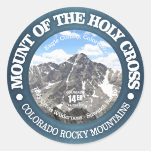 Mount Of The Holy Cross Classic Round Sticker