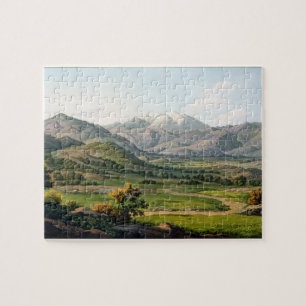 Mount Olympus, as seen between Larissa and Baba, p Jigsaw Puzzle