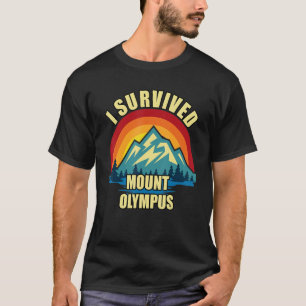 Mount Olympus Hiking Mountian Climbing T-Shirt
