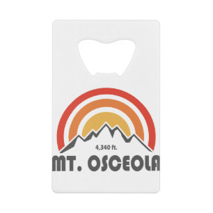 Mount Osceola New Hampshire Credit Card Bottle Opener