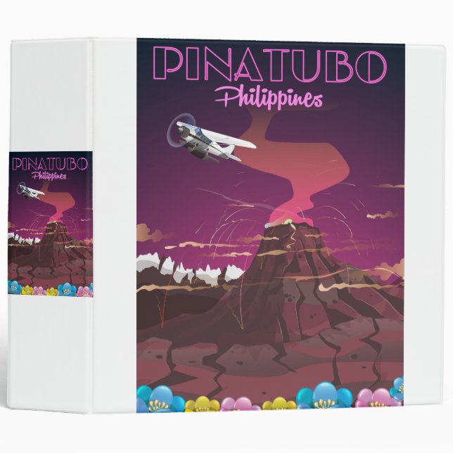Mount Pinatubo, Philippines Binder (Front/Spine)