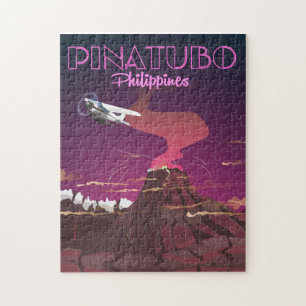 Mount Pinatubo, Philippines Jigsaw Puzzle