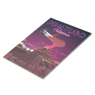 Mount Pinatubo, Philippines Notepad