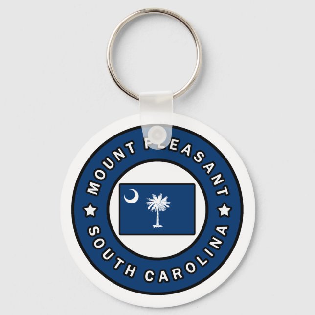 Mount Pleasant South Carolina Keychain (Front)