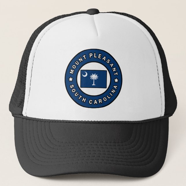 Mount Pleasant South Carolina Trucker Hat (Front)