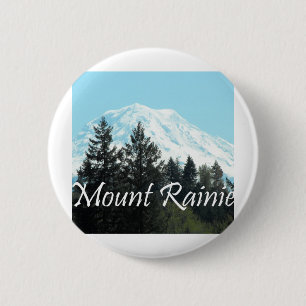 Mount Rainier 2 Inch Round Button