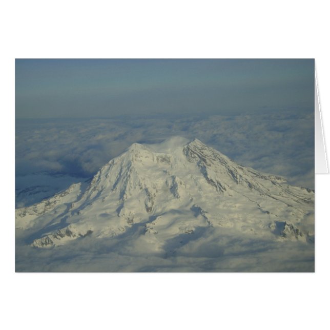 Mount Rainier Blank Card (Front Horizontal)