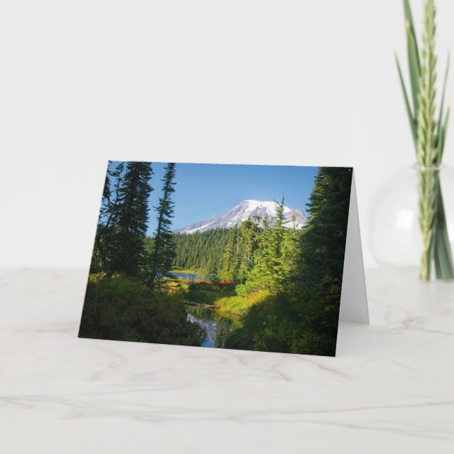 Mount Rainier Card (Front)