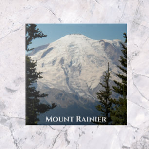 Mount Rainier Cascade Mountain Peak Tile