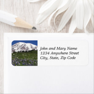 Mount Rainier Fleur sauvage Meadows Adresse de ret