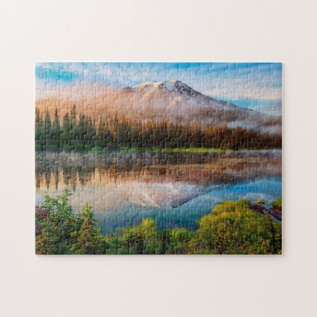 Mount Rainier Game Puzzle (Horizontal)