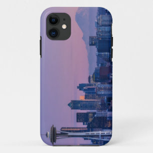 Mount Rainier in the background. iPhone 11 Case