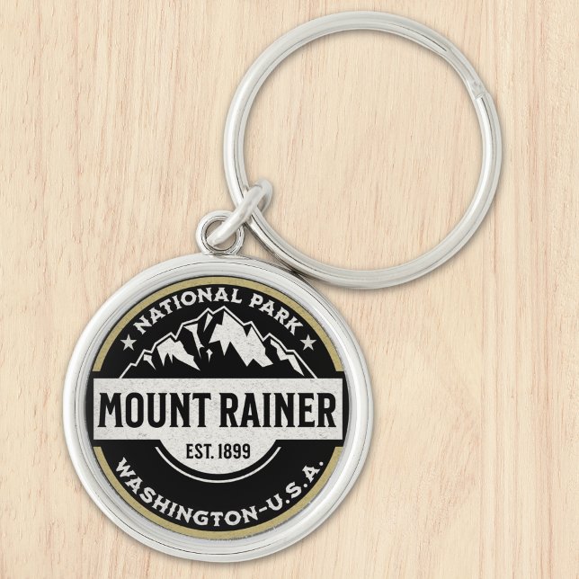 Mount Rainier National Park - Alpine Crest Keychain (Creator Uploaded)