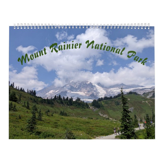 Mount Rainier National Park Calendar (Cover)
