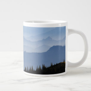Mount Rainier National Park Cascade Mountains Large Coffee Mug