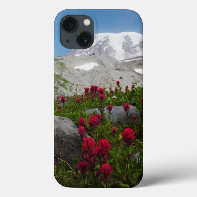 Mount Rainier National Park, Mount Rainier 1 Case-Mate iPhone Case (Back)