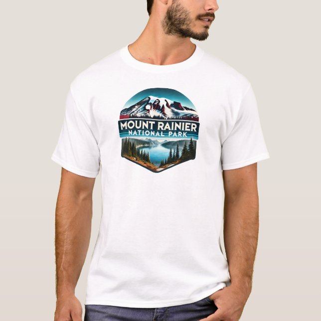 Mount Rainier National Park T-Shirt (Front)