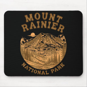 Mount Rainier National Park Travelling Nature Love Mouse Pad