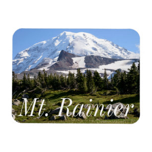 Mount Rainier National Park, WA. Spray Park Magnet