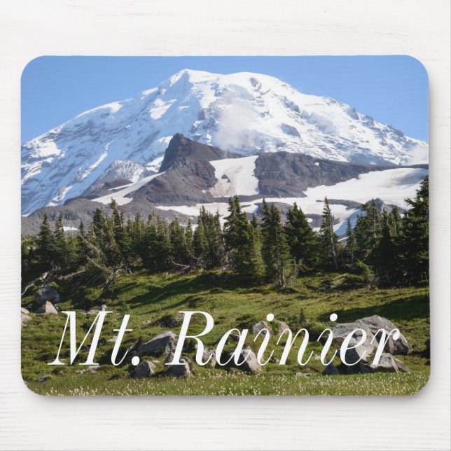 Mount Rainier National Park, WA. Spray Park Mouse Pad (Front)