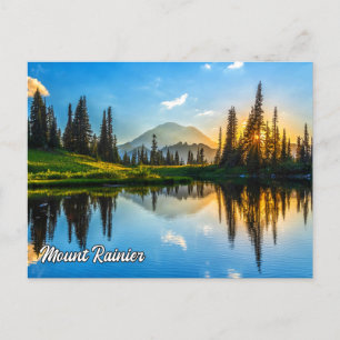 Mount Rainier National Park, Washington Postcard