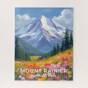 Mount Rainier National Park   Washington Travel Jigsaw Puzzle