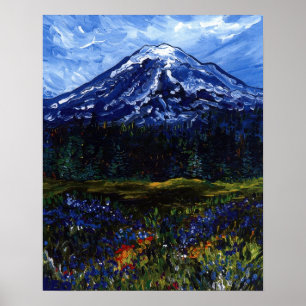 Mount Rainier Poster