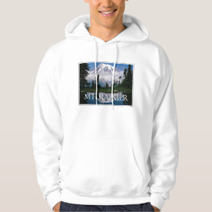 Mount Rainier Reflection in a Mountain Pond Hoodie