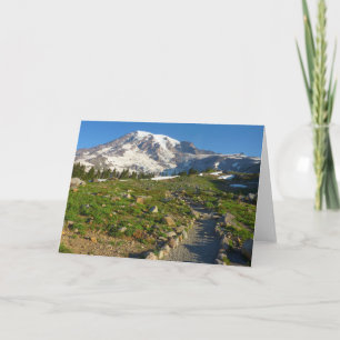 Mount Rainier Skyline Trail View Card