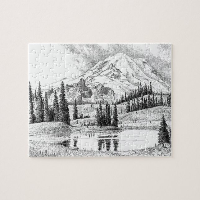 Mount Rainier, Washington Jigsaw Puzzle (Horizontal)