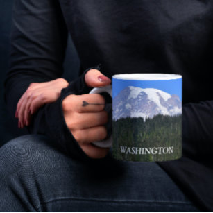 Mount Rainier Washington Landscape Photo Mug