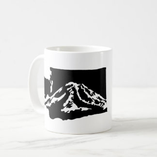 Mount Rainier Washington Mug - black version