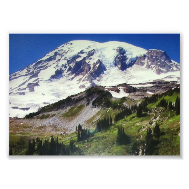Mount Ranier Photo Print (Front)