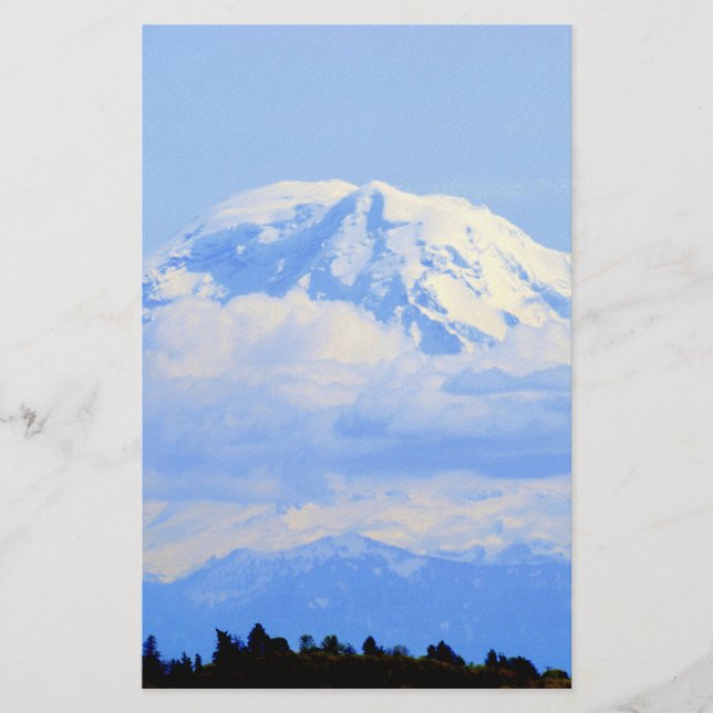 Mount Ranier Stationery (Front)