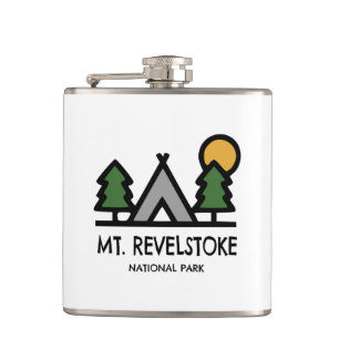 Mount Revelstoke National Park Hip Flask