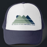 Mount Revelstoke National Park Mountain Sun Trucker Hat<br><div class="desc">Mount Revelstoke National Park in southeastern British Columbia Canada occupies the western slope of the Selkirk Mountains, above the city of Revelstoke, which lies at the junction of the Columbia and Illecillewaet rivers.</div>
