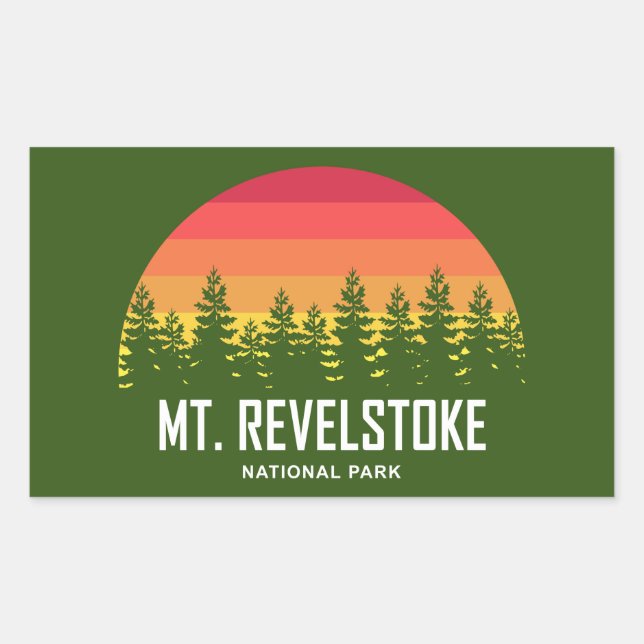 Mount Revelstoke National Park Sticker (Front)